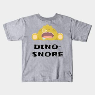 Dino-Snore Kids T-Shirt